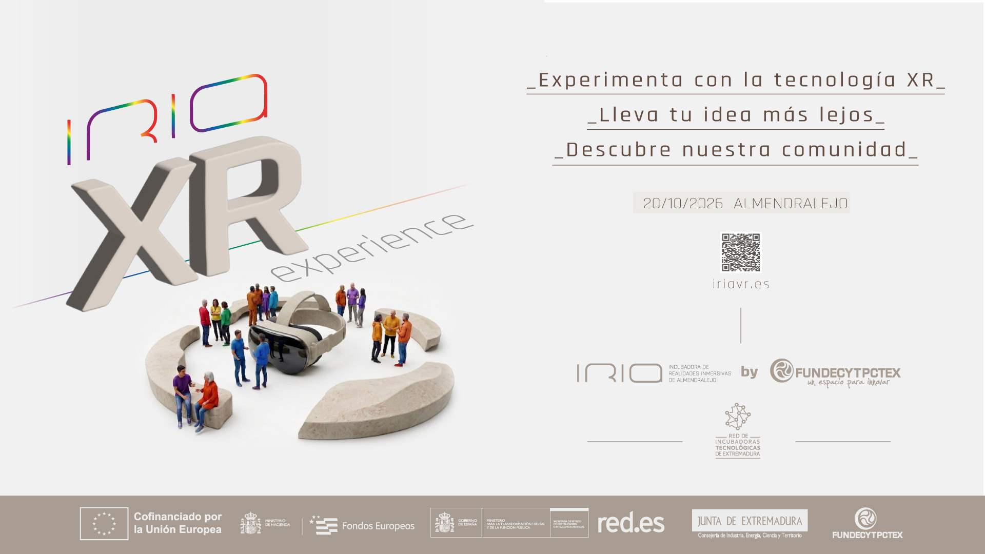 XR esperience 2026 BANNER def QR